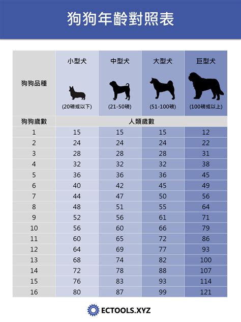 狗 15歲|貓狗年齡對照表大公開！貓咪年齡、狗狗年齡等於人的。